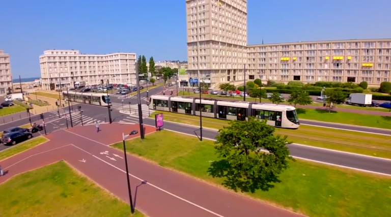 Le Havre Perret voyage en drone