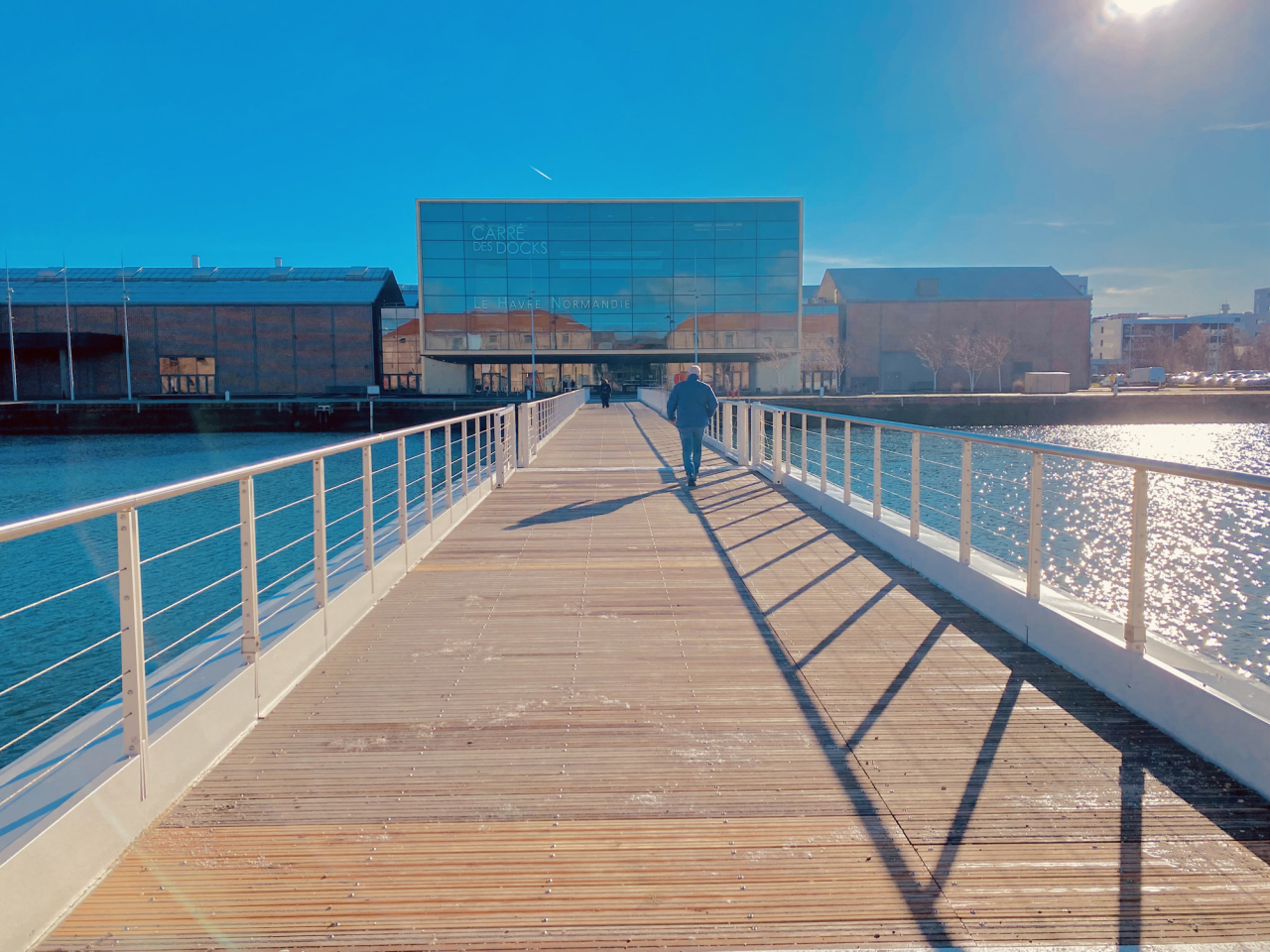 Le Havre passerelle Daniel Colliard